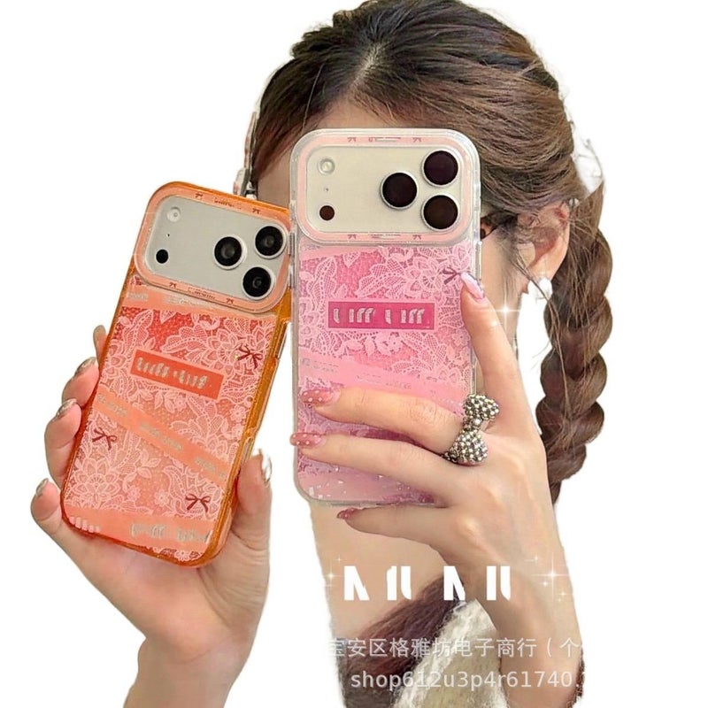 غطاء واقي | برتقالي | مقاوم للصدمات لـ iPhone 17 / 17 Air / 17 Pro / 17 Pro Max | Acrylic | مقاوم لبصمات الأصابع - Image 4