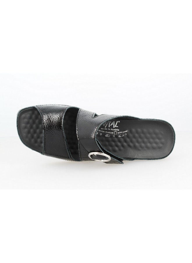 VITAL - Vital Ladies Sandals Tina - Naplack 08061AS33399 schwarz - Image 1