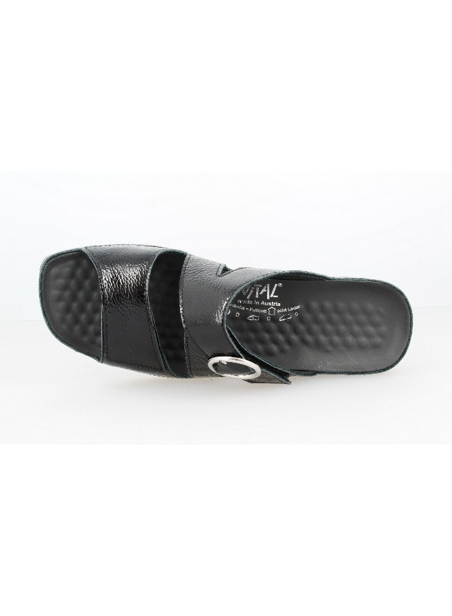 Vital Ladies Sandals Tina - Naplack 08061AS33399 schwarz - Image 2