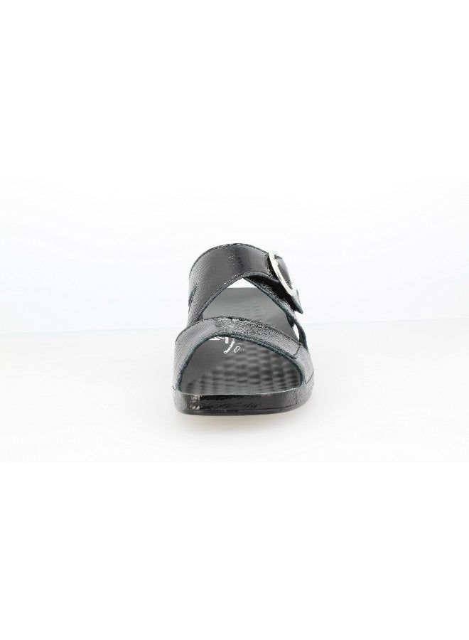 Vital Ladies Sandals Tina - Naplack 08061AS33399 schwarz - Image 4