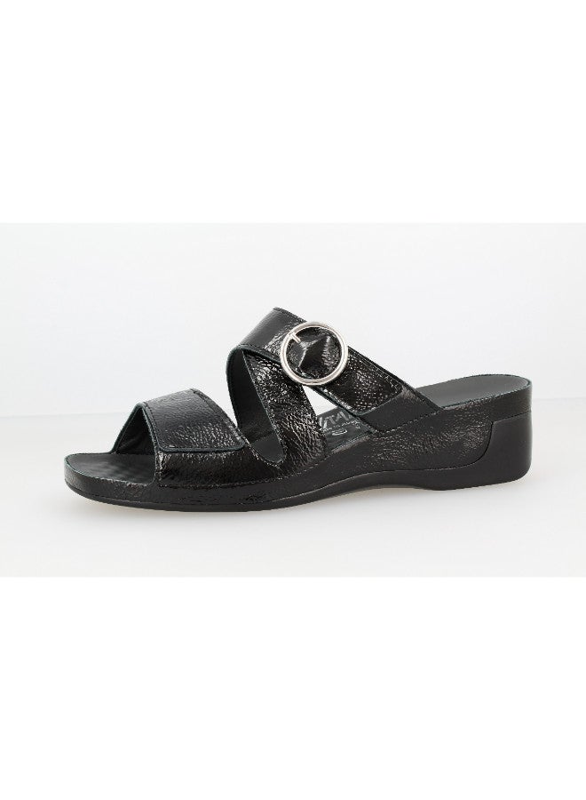 Vital Ladies Sandals Tina - Naplack 08061AS33399 schwarz - Image 5