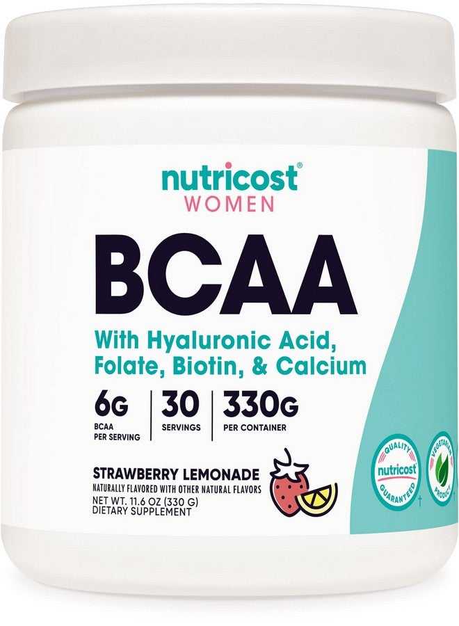 Nutricost Bcaa For Women (Strawberry Lemonade 30 Servings) Formulated Specifically For Women Non Gmo And Gluten Free - Image 2