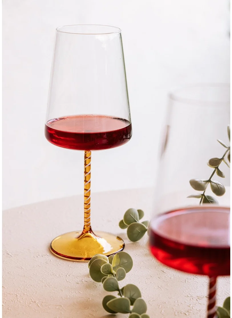 THE MIA Edera Wine Glass Yellow 500 ml