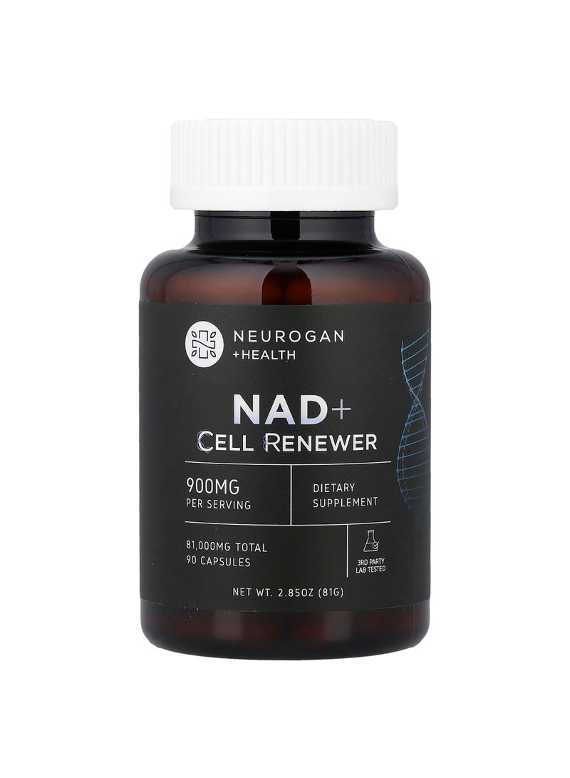 NAD+, Cell Renewer, 900 mg, 90 Capsules