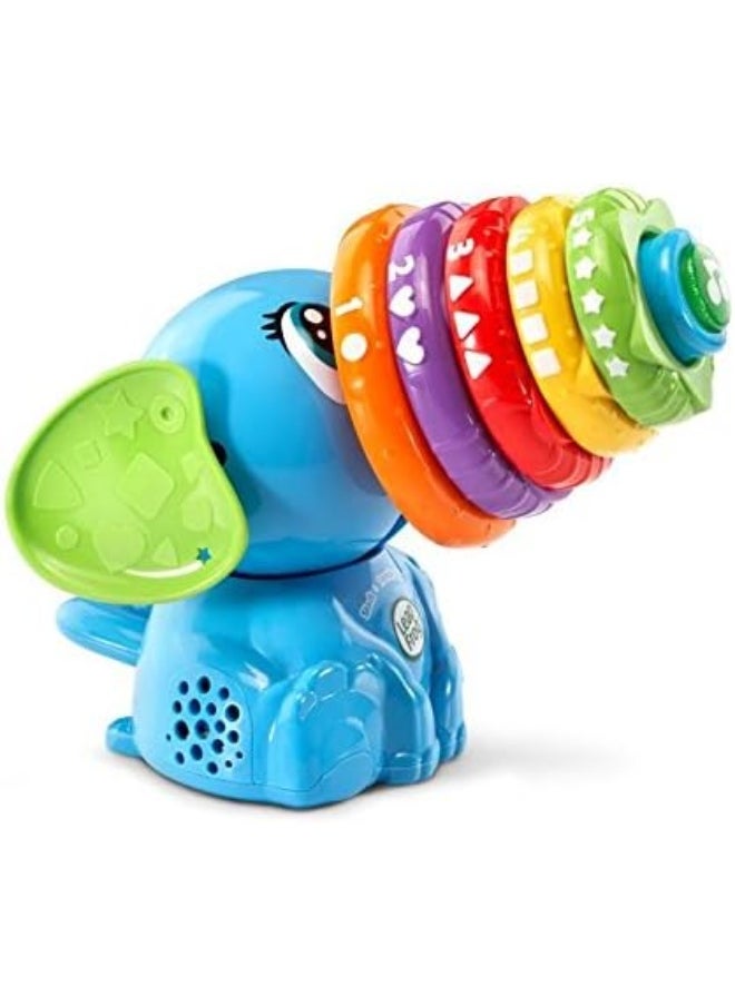 LeapFrog Stack And Tumble Elephant, Interactive Learning Toy With Stacking Blocks, Teaches Shapes, Colors, And Early Math Skills, Perfect For Toddlers And Preschoolers, Ages 1+  - Image 5
