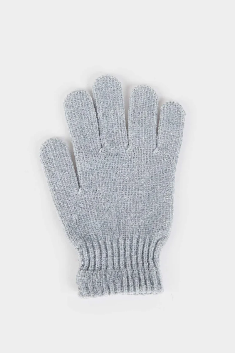 Defacto Woman Chenille Gloves