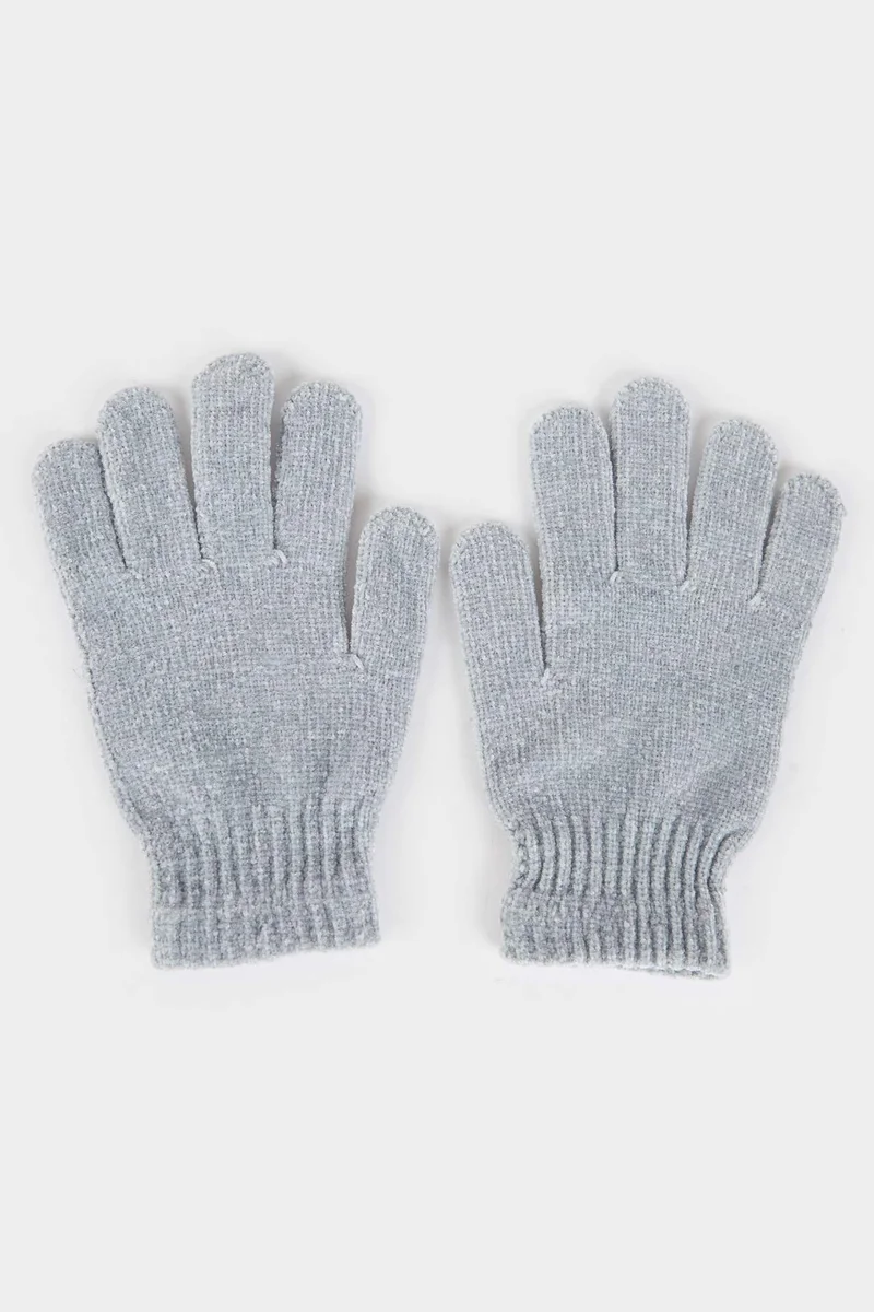 Defacto Woman Chenille Gloves