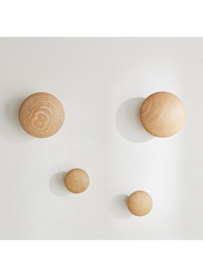 Home Box Natura 4 - Pieces Wall Mounted Hook Set - Image 2