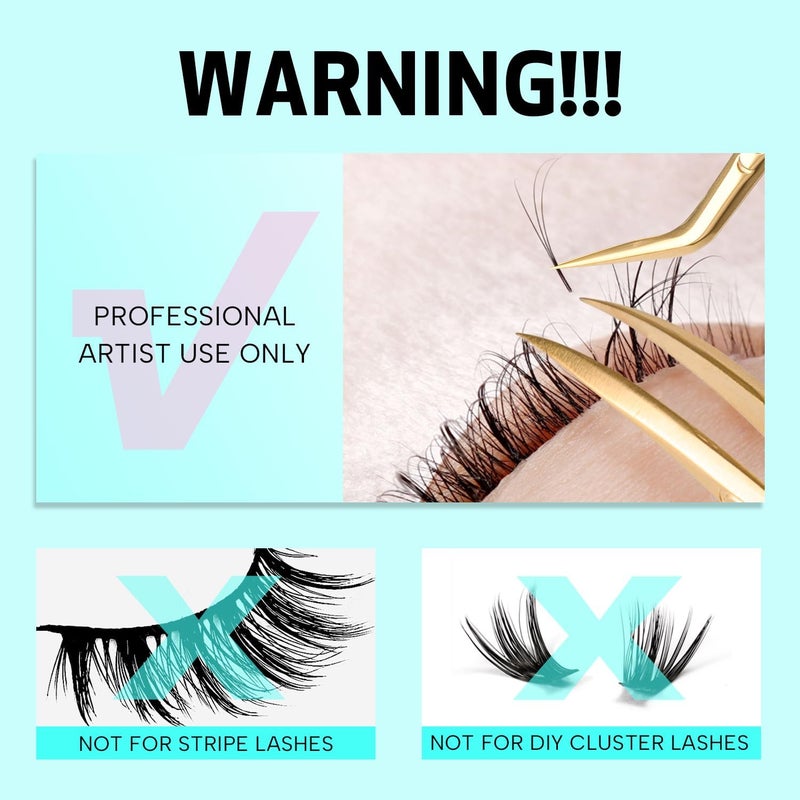VAVALASH Super Eyelash Extension Adhesive 1 Sec Drying Time 9 Weeks Retention Black Eyelash Glue Professional Use Only 5ml - Image 3