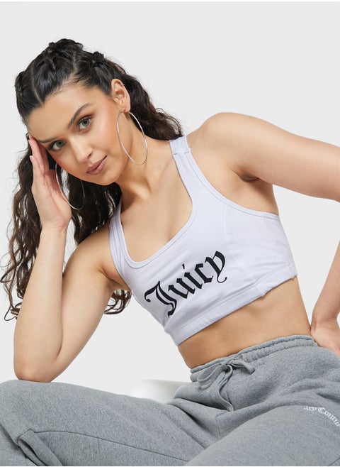 Logo Sports Bra