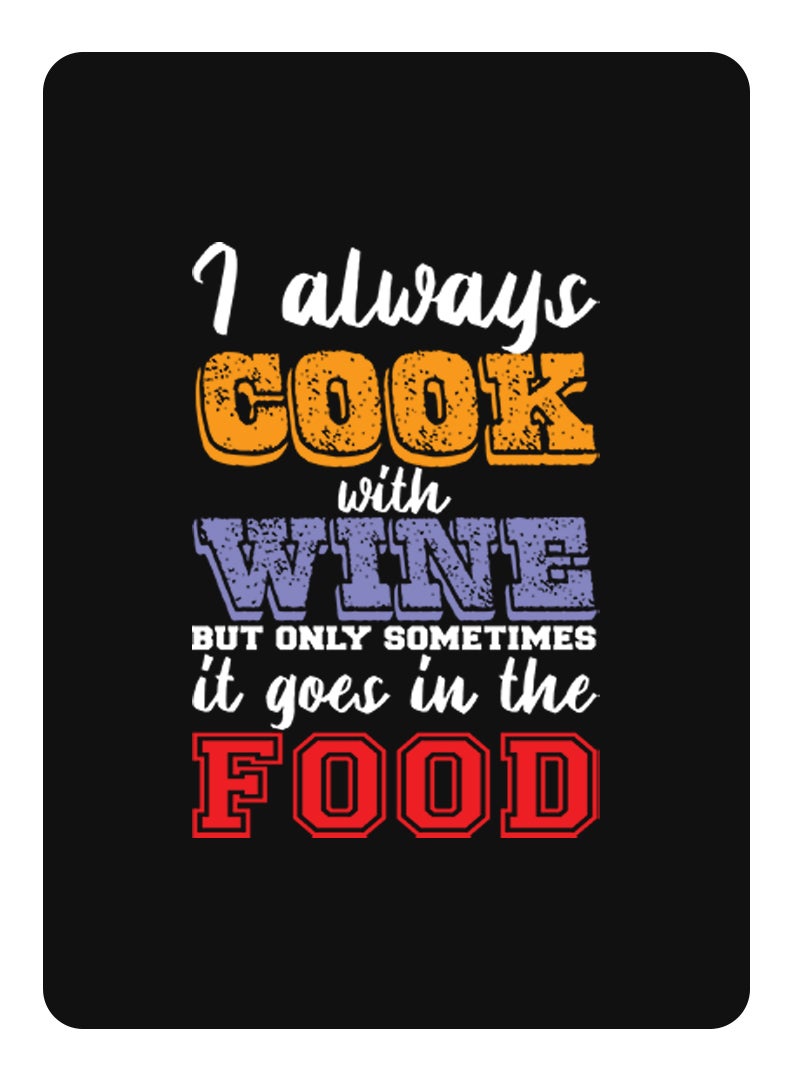 Theodor Protective Flip Case For Samsung Galaxy Tab S6 With Trifold Stand Auto Wake Sleep Shockproof Cover Cook wine Food copy - Image 1