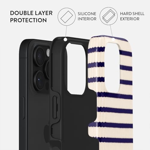 BURGA Phone Case for iPhone 16 Pro Max - Cute, Trendy, Aesthetic, Pattern Phone Cover, Hard Shell Protection - fits Apple iPhone 16 Pro Max Case for Women and Men - Image 2