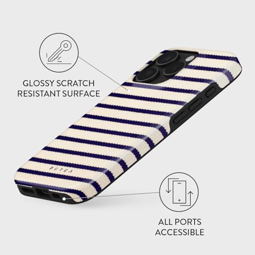 BURGA Phone Case for iPhone 16 Pro Max - Cute, Trendy, Aesthetic, Pattern Phone Cover, Hard Shell Protection - fits Apple iPhone 16 Pro Max Case for Women and Men - Image 3