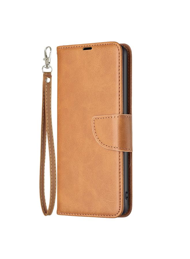 S-TOP Case For Honor X9b/Magic6 Lite 5G Lambskin Texture Pure Color Flip Leather Phone Case - Image 2