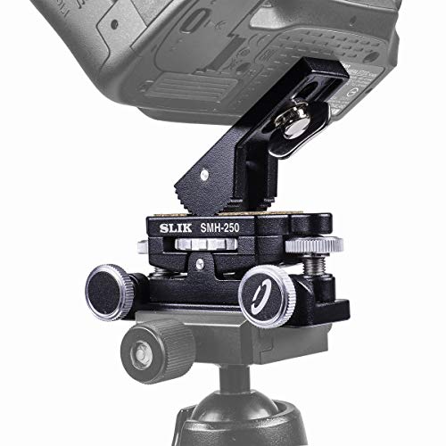 SLIK رأس ثلاثي القوائم SLIK SMH-250 مع تعديل حركة دقيقة، أسود (618-804) - Image 5