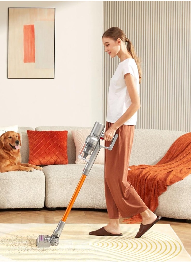 Airbot - AIRBOT Hypersonics Pro Cordless Vacuum Cleaner, Stick Vacuum with 27Kpa Powerful Suction, 250W Up to 45mins Runtime, LED Display, Lightweight Handheld Vacuum for Hard Floor Carpet - Image 1