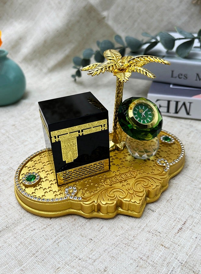 MHONGWEI Islamic Element Handicrafts, Home Decoration Gifts, Simplified Architectural Souvenirs, High-End Office Desktop Ornaments - Image 3