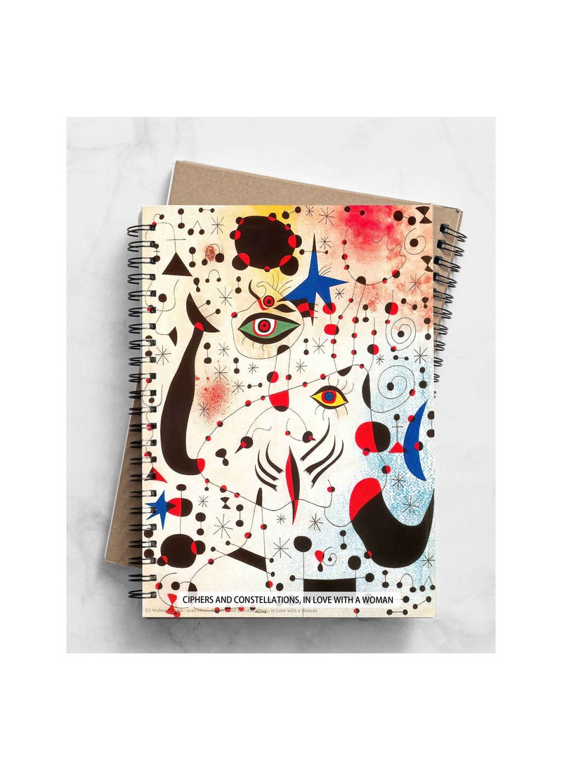 MADASOUQ Notebook - colored 100 Page 50 paper inside (A5,15x8in)  - Image 1