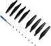 YETEETH 32pcsPropellers for DJI Mini 3 Drone Accessories Low noise QuickRelease Blade for DJI Mini 3 Replacement Light Props for DJI Mini 3 Wings Blades Screws Screwdrivers NOT for DJI Mini 3 Pro - Image 4