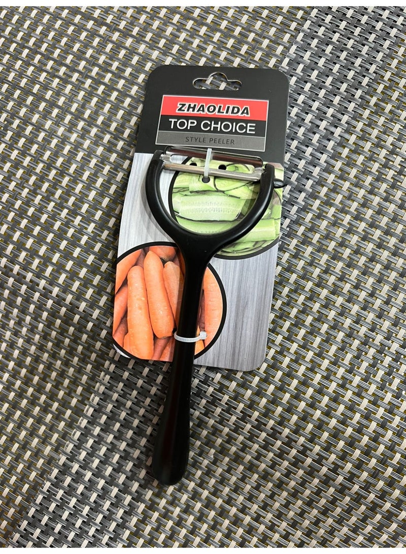 TOP CHOICE Versatile Y Peeler - Perfect and Fast Peeling for All Types of Vegetables and Fruits - Image 4