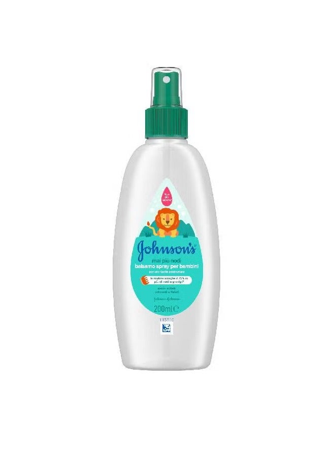 جونسون بيبي بلسم شعر بخاخ للأطفال نو مور تانجلز 200 مل - Image 1