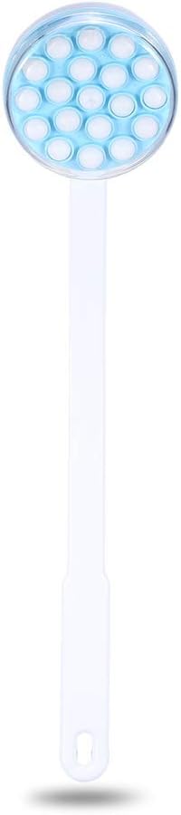 Semme Lotion Applicator for BackHandheld Massager Cellulite Massager Bath Shower Lotion Oil Cream Applicator Handle Bath Shower Body Leg Bath Brush Massaging Tool - Image 1