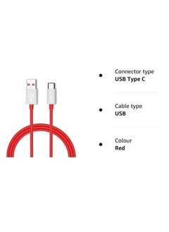 TIGER 30W WARP/6A Dash Type-C Fast Charging Cable || High-Speed Data Sync & Charger Cable for OnePlus 8, 8 Pro, 7, 7T, 6T, 6, 5, 5T, 3T, 3 – Durable, Tangle-Free & Safe Power Delivery for Quick Charge  - Image 5