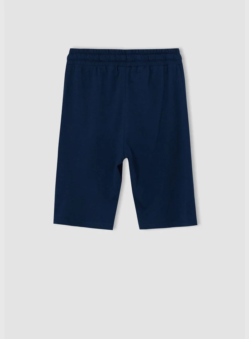 ديفاكتو Boy Printed Sleeveless Sleeveless Top Shorts Set