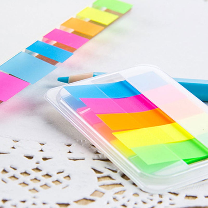 6Boxes of Page Markers Colored Tabs Flags Sticky Memo Notes Book Marker Index Filing Tabs Flags for Pages Markers - Image 2