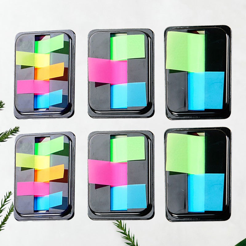 6Boxes of Page Markers Colored Tabs Flags Sticky Memo Notes Book Marker Index Filing Tabs Flags for Pages Markers - Image 5
