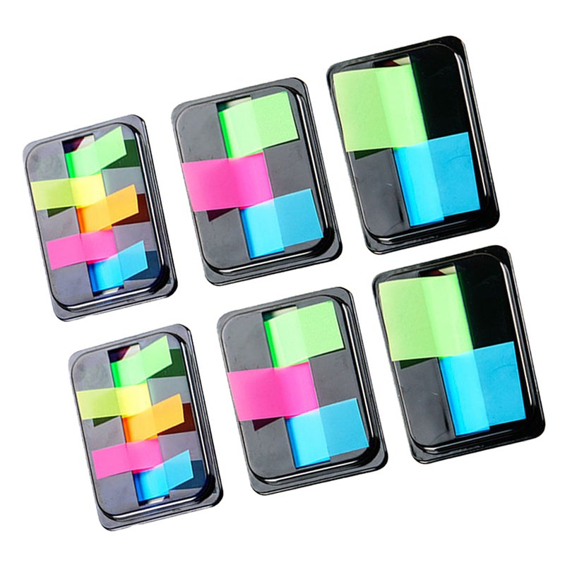 6Boxes of Page Markers Colored Tabs Flags Sticky Memo Notes Book Marker Index Filing Tabs Flags for Pages Markers - Image 3
