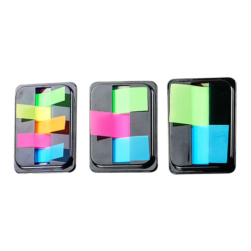 6Boxes of Page Markers Colored Tabs Flags Sticky Memo Notes Book Marker Index Filing Tabs Flags for Pages Markers - Image 1