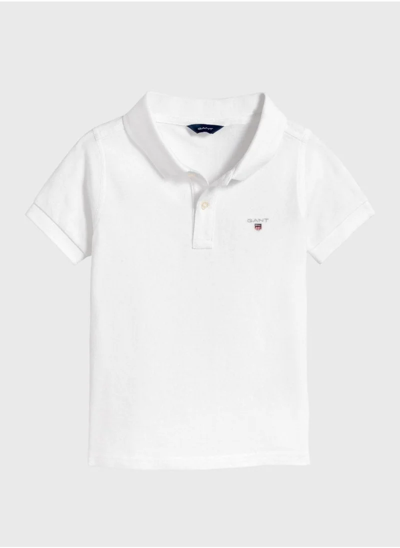 غانت Gant Kids Original Pique Polo Shirt