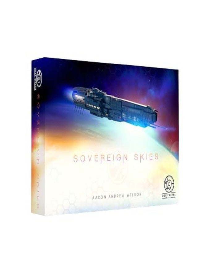Deep Water Games لعبة لوحية فاخرة من Deep Water Games Sovereign Skies: اللعبة الأساسية، صندوق توسعات مزدوج، وبساط لعب كبير (3 عناصر) - Image 2