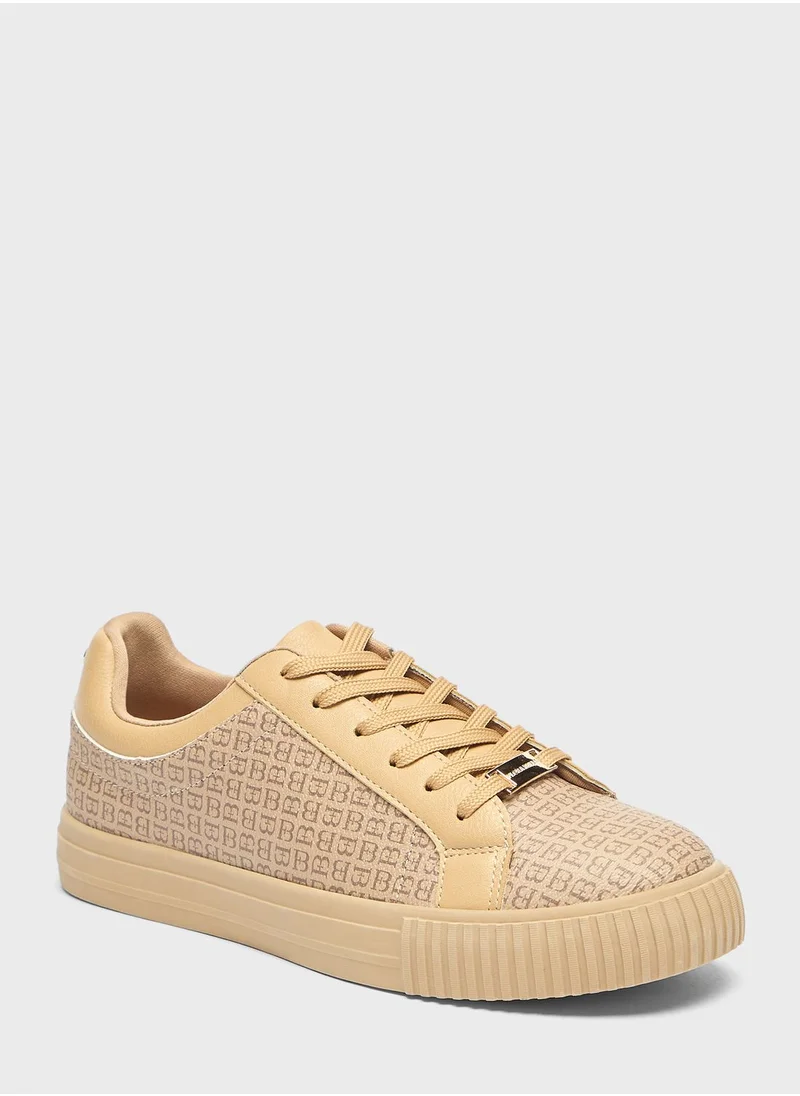شو اكسبرس Lace Up Low Top Sneakers