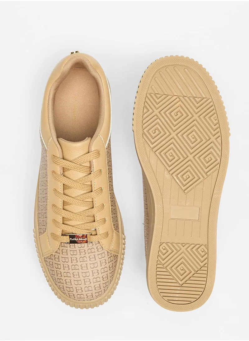 شو اكسبرس Lace Up Low Top Sneakers