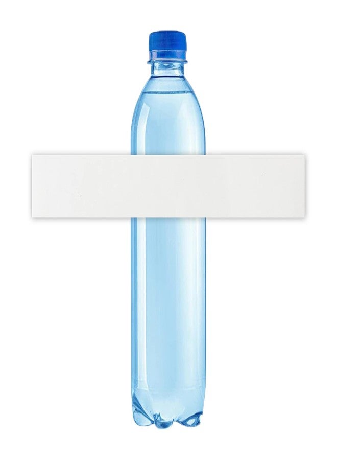 Mr-Label-Waterproof Blank Water Bottle Labels–for Inkjet|Laser Printer-Self-Adhesive Wraparound-for 16oz. Water Bottle-Matte White-for Wedding|Baby Shower|Corporate Events(25 Sheets Total 175 Labels) - Image 1