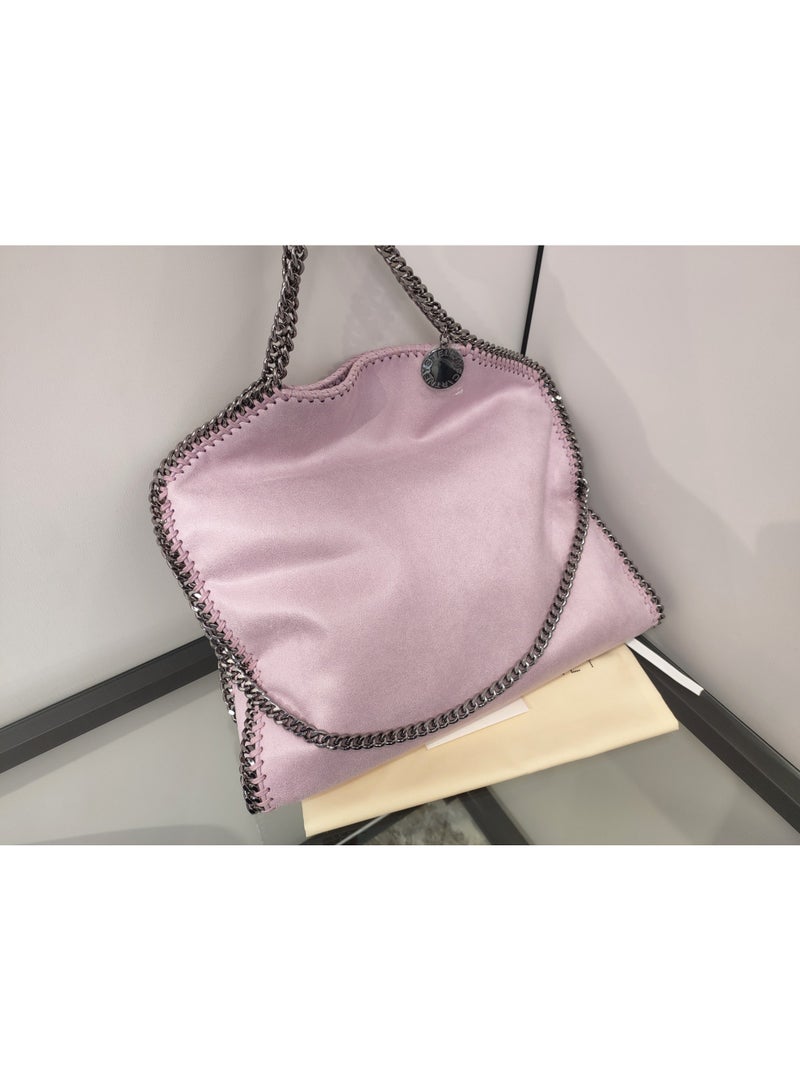 stella falabella chain Fold-Over LARGE size tote bag - Image 1