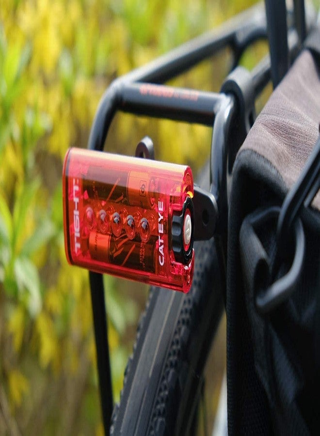 CATEYE Rear Rack Safety Light Bracket – Bike Light Mount for ViZ, Omni & Reflex Series, Fits 50–80mm Bolt Spacing, Snap System™ for Horizontal/Vertical Mounting, for Urban, Commuter, Touring Bicycles - Image 4