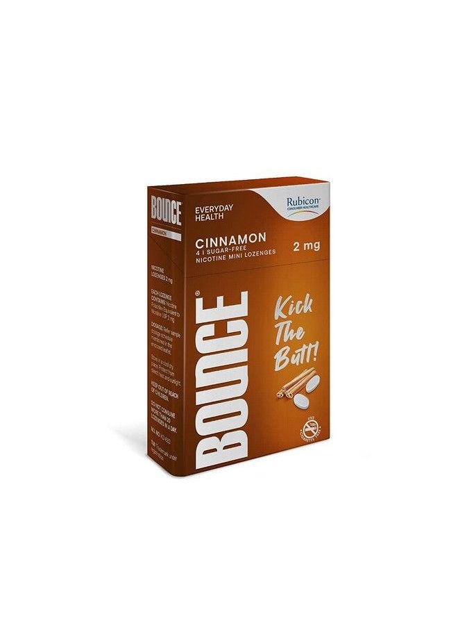 Rubicon - Bounce Nicotine Mini Lozenge 2 Mg Cinnamon Flavour Sugar Free Usfda Approved Helps Quit Smoking 50 Packs Of 4 Lozenges - Image 1
