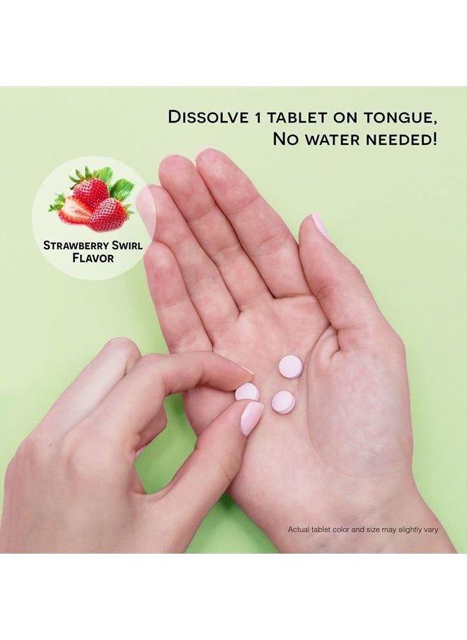 EZ Melts - Dissolvable Vitamin B-Complex with Methyl B12 & Methyl Folate, Sugar-Free, 2-Month Supply - Image 1