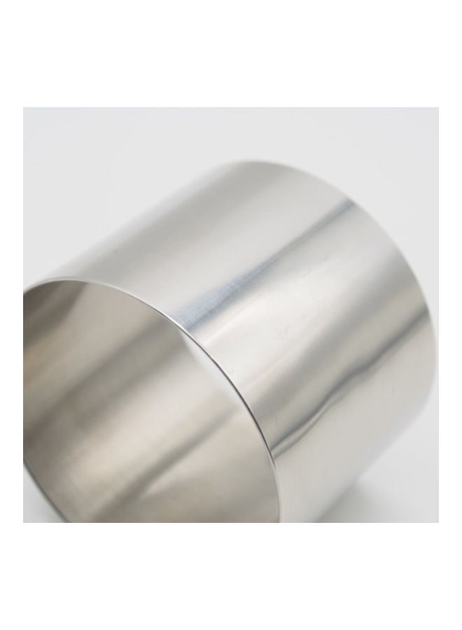 NIBEMINENT Stainless Steel Round Mould Silver 70x70x55millimeter - Image 5