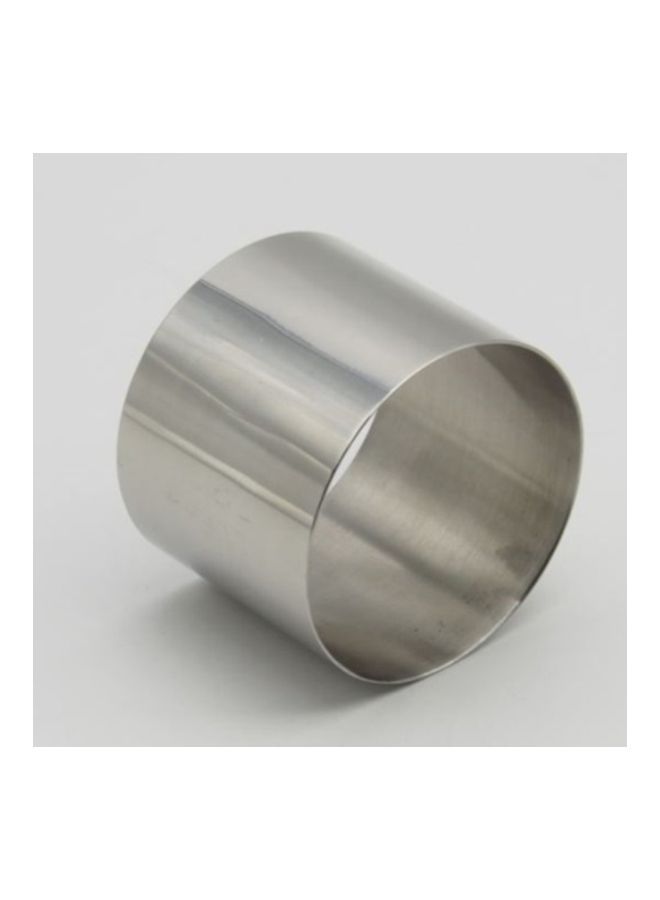 NIBEMINENT Stainless Steel Round Mould Silver 70x70x55millimeter - Image 4