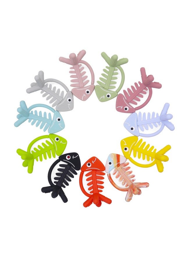 Bebe Mondo 3in1 Infant Toys, Baby Teething Toys 0-3-6-12 Months, Teethers for Babies 3-6 6-12 Months for Teething Relief,Baby Teether Gift,Silicone,Sensory Toys,Baby Toys 0-6 Months,USA Patent Pending,Fish,Coral - Image 1