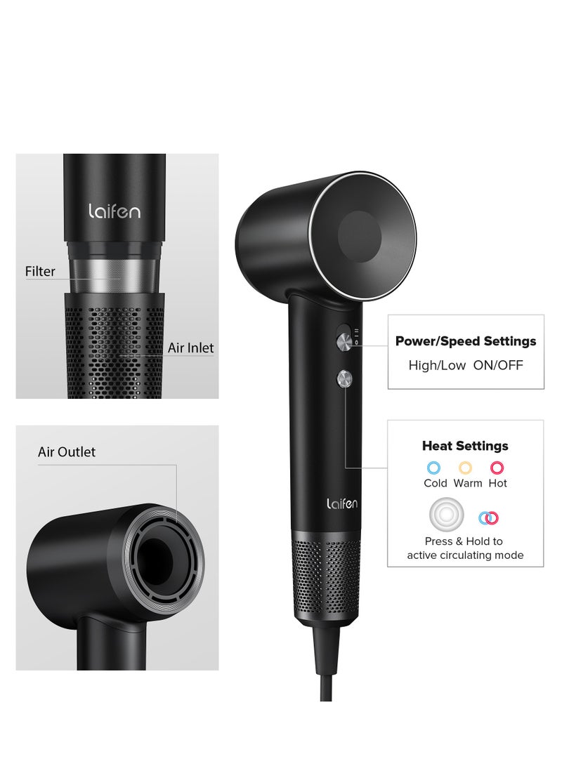 لايفن مجفف الشعر سويفت الخاص من لايفن - أسود - Image 2