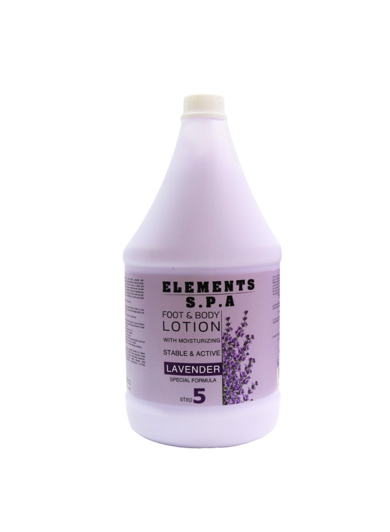 ELEMENTS BODY LOTIONLAVENDER 3.78LITER