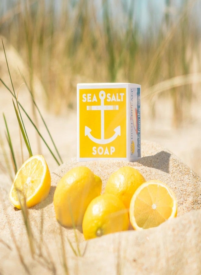 Kalastyle Swedish Dream Sea Salt Summer Lemon Soap | LIMITED EDITION | Vegan, Cruelty Free, Made in USA | 4ounces - Image 2