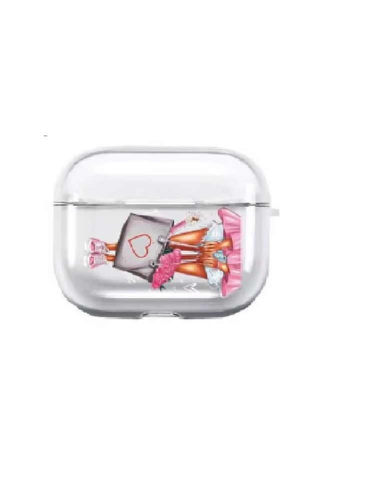 Generic - " Transparent Headphones Case – Stylish, easy-to-access protection for your favorite headphones-Airpods pro" - Image 1
