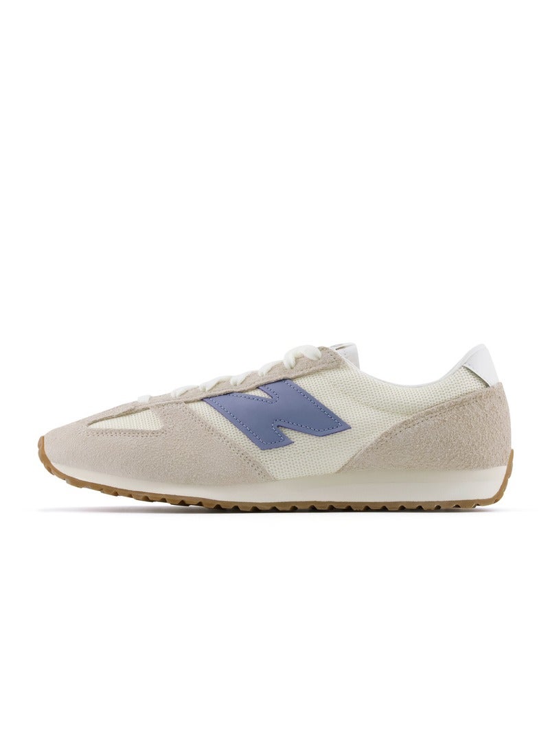 New Balance 471 Casual Athlesiure/Colorblock Sneakers Shoes Beige/Blue For Women/Men/Students  - Image 1