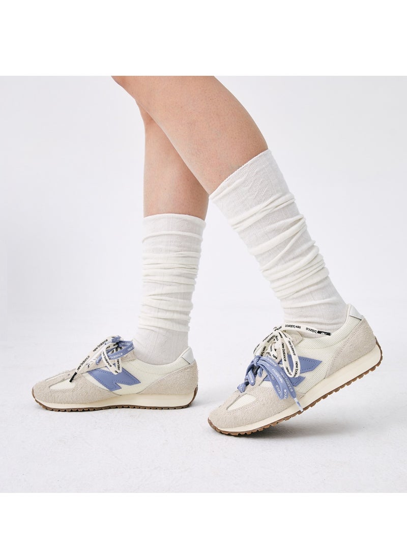 New Balance 471 Casual Athlesiure/Colorblock Sneakers Shoes Beige/Blue For Women/Men/Students  - Image 4
